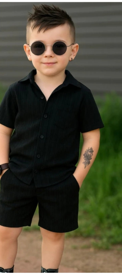 Trendy Kid Boy Short Set